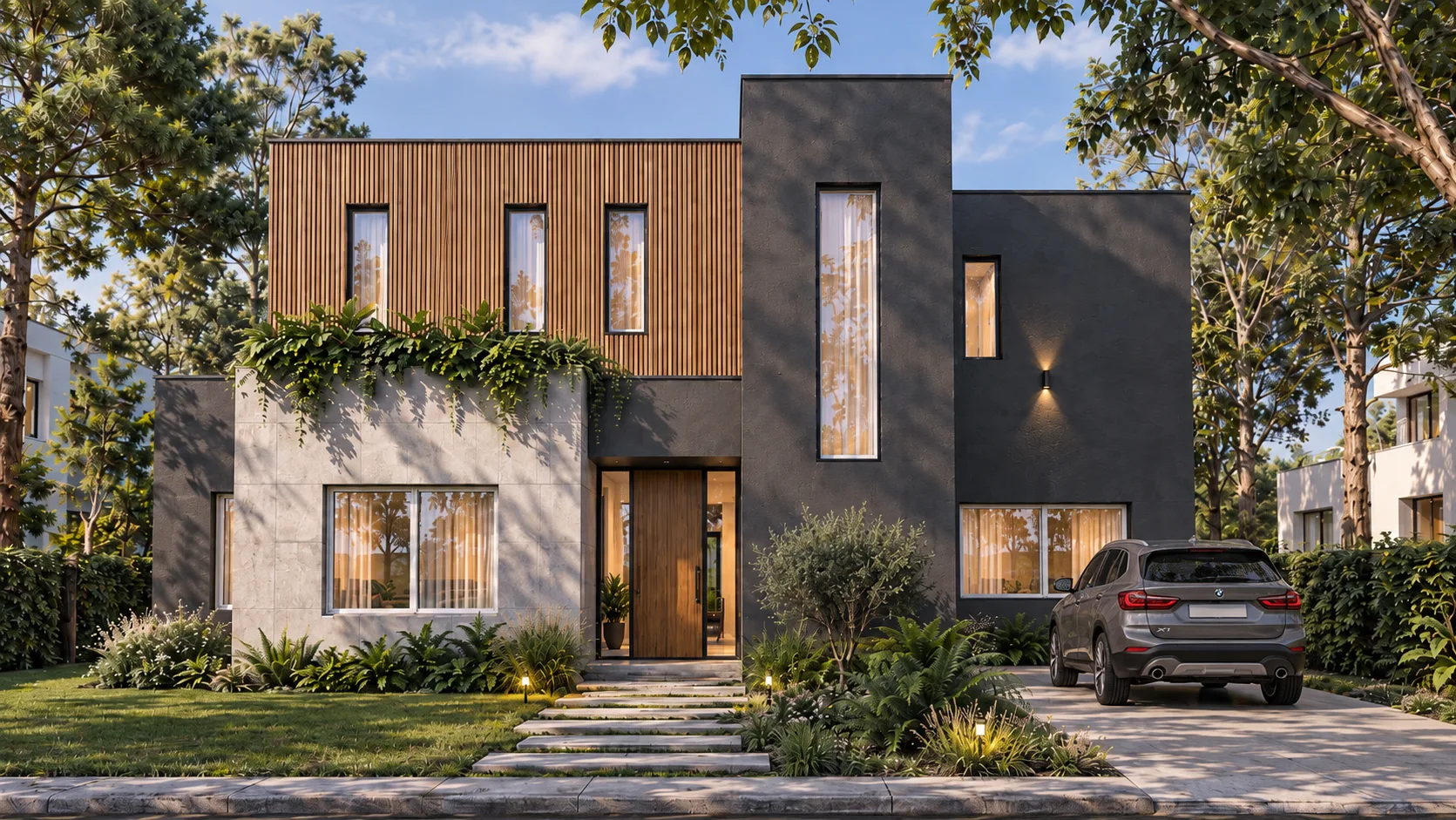 Modelo 1 - Estilo contemporáneo