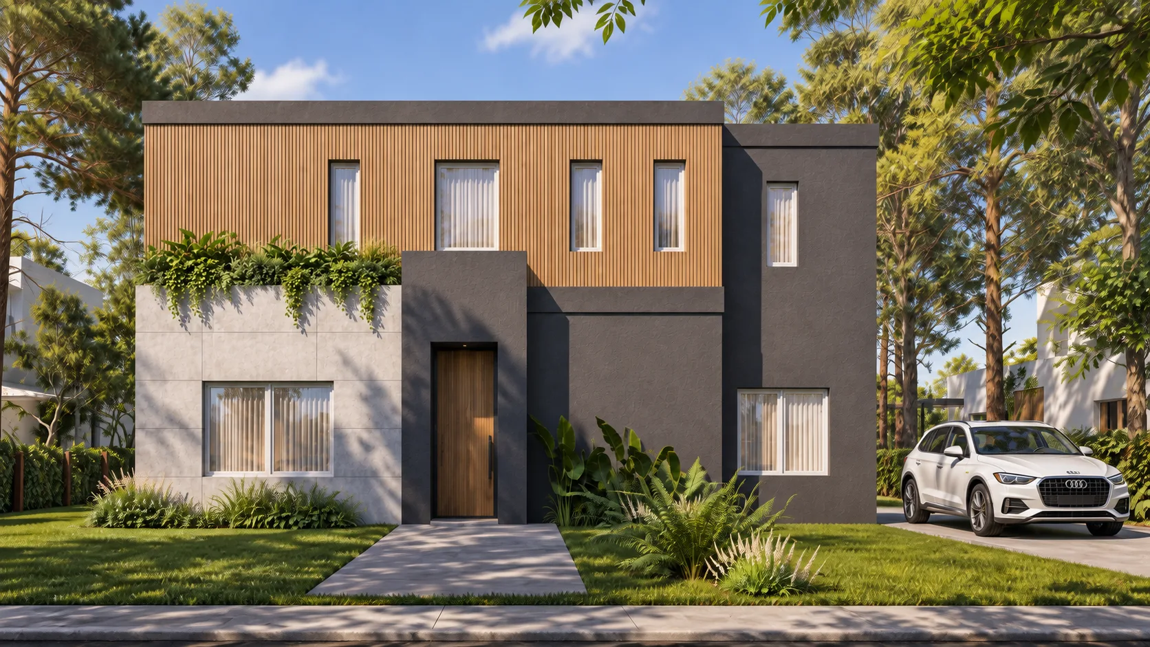 Foto de la casa Modelo 2 - Estilo contemporáneo