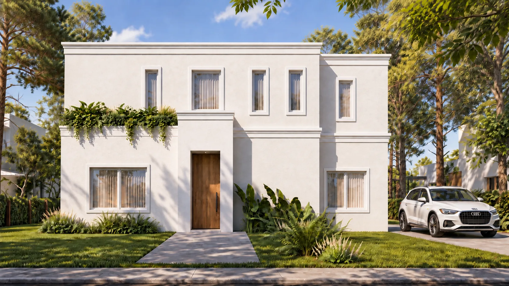 Foto de la casa Modelo 2 - Esilo clásico