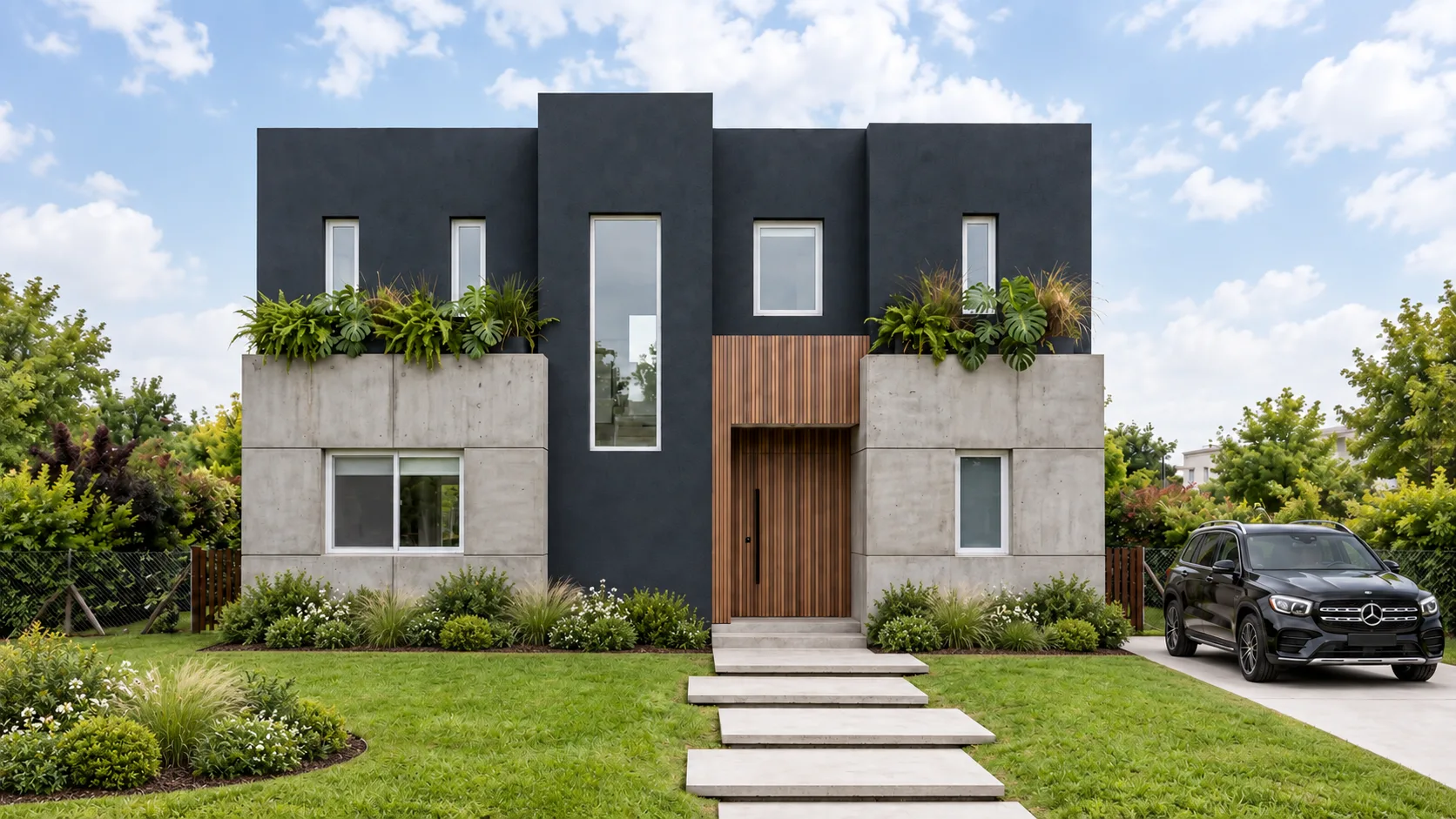 Foto de la casa Modelo 3 - Estilo contemporáneo