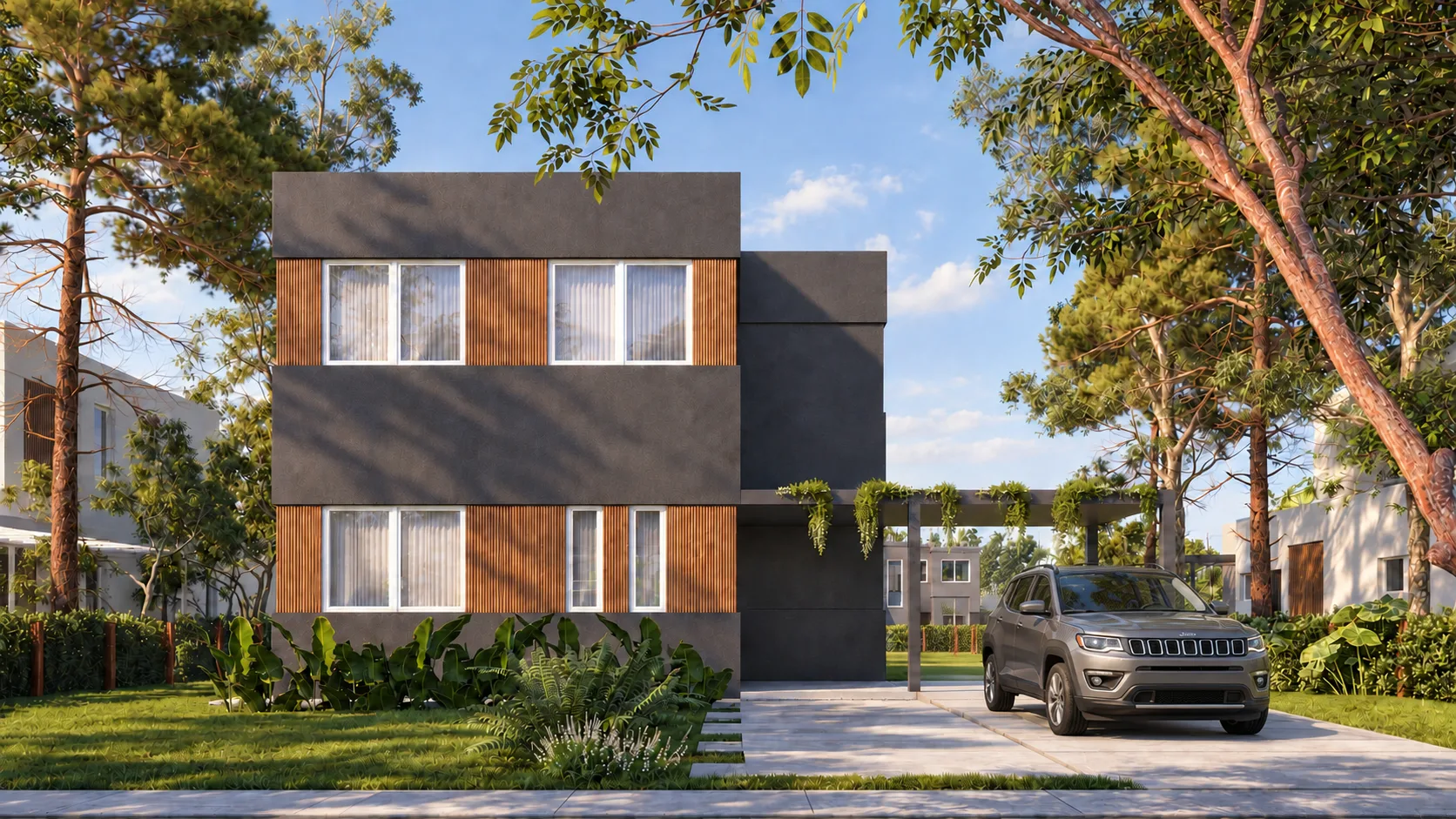 Foto de la casa Modelo 4 - Estilo contemporáneo